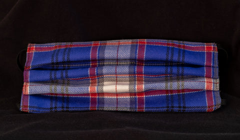 Face Mask with neck straps Russian Arctic Convoy Tartan