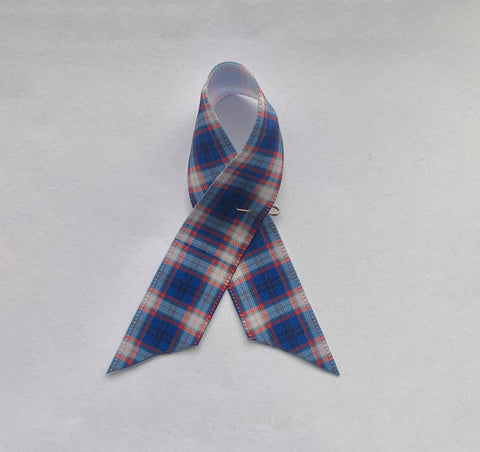 Awareness Ribbon Russian Arctic Convoy Tartan