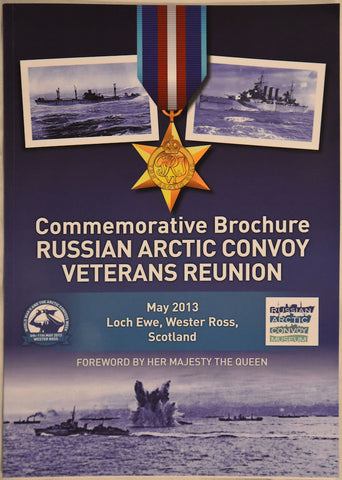 Commemorative Brochure Russian Arctic Convoy Veterans Reunion